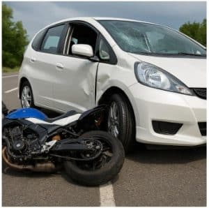 Auto accident lane splitting