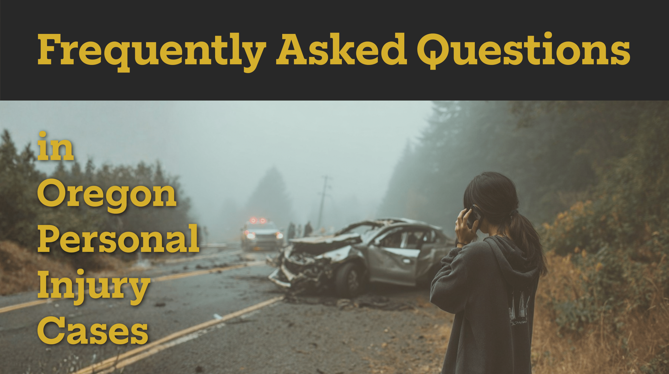 FAQs in Oregon Personal Injury Cases FAQs in Oregon Personal Injury Cases