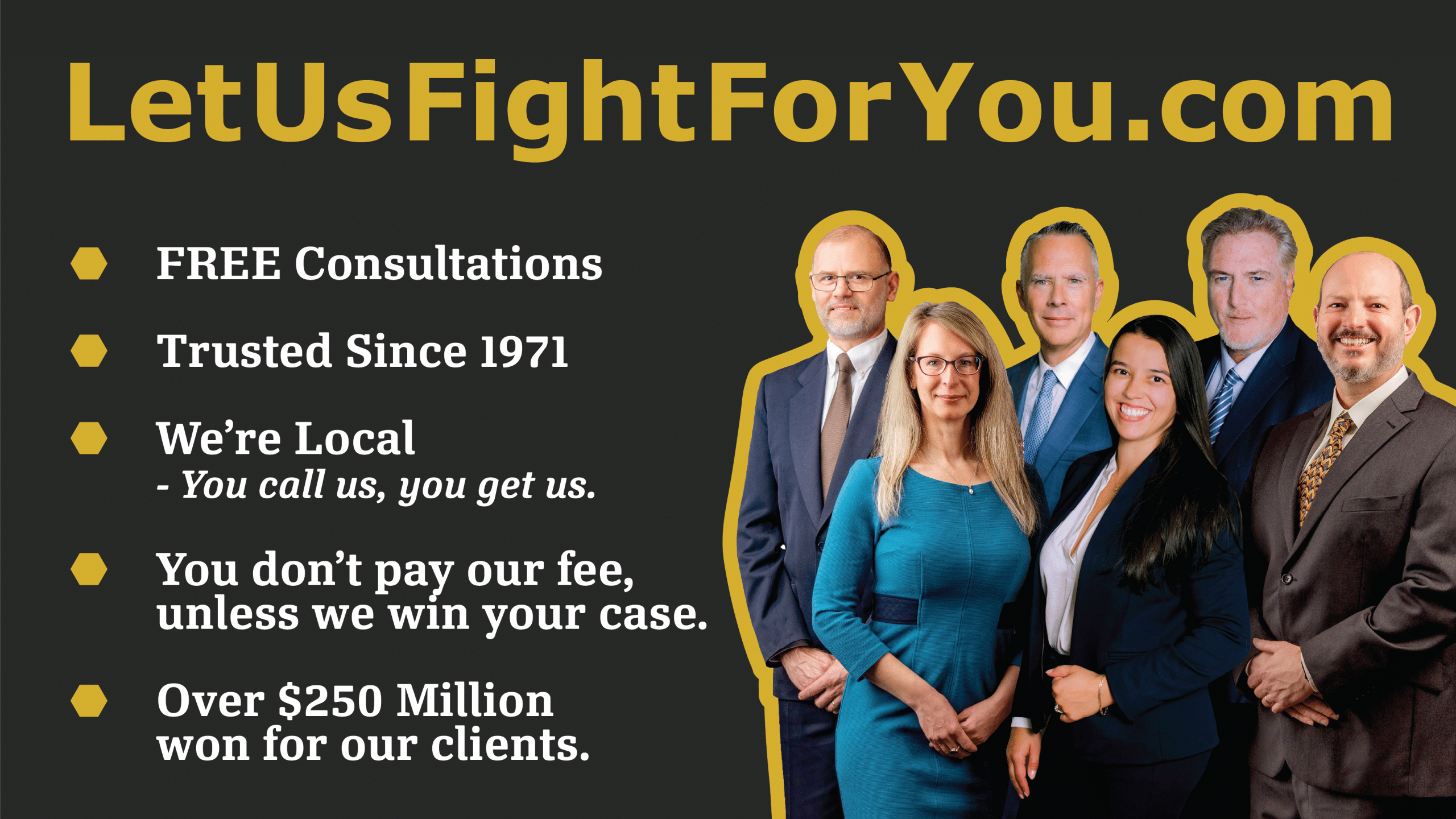 Let Us Fight For You header w info Let Us Fight For You header w info