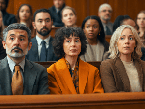 Jurors listening to another expert witness